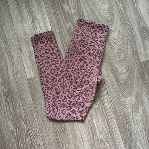 Athleta Leopard Print Elation Ultra High Rise Tight